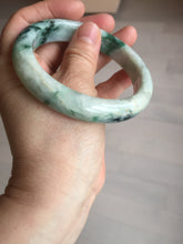 Load image into Gallery viewer, 59mm 100% natural Type A sunny green purple jadeite jade bangle BM74