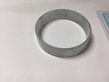 Load image into Gallery viewer, 48.3mm Certified Type A 100% Natural icy watery light green clear white super thin Jadeite Jade bangle PH250-0203