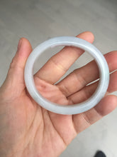 Load image into Gallery viewer, 52mm certified Type A 100% Natural green/purple/white oval Jadeite Jade bangle BM57-0280