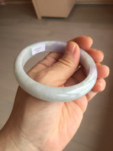 Load image into Gallery viewer, 57.5mm Certified Type A 100% Natural sunny green purple white jadeite Jade bangle BS99-2535
