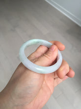 Load image into Gallery viewer, 51mm certified Type A 100% Natural green/purple/white oval Jadeite Jade bangle BM59-0262