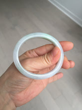Load image into Gallery viewer, 51mm certified Type A 100% Natural green/purple/white oval Jadeite Jade bangle BM59-0262