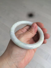 Load image into Gallery viewer, 54.8mm certified 100% natural type A light green/purple/yellow round cut jadeite jade bangle D124-8929