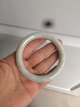 Load image into Gallery viewer, 54.8mm certified 100% natural type A light green/purple/yellow round cut jadeite jade bangle D124-8929