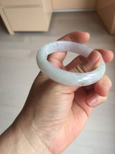 Load image into Gallery viewer, 51.5mm certified 100% natural type A icy watery light green/purple jadeite jade bangle BQ1-8154