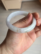 Load image into Gallery viewer, 51.5mm certified 100% natural type A icy watery light green/purple jadeite jade bangle BQ1-8154