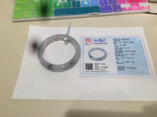 Load image into Gallery viewer, 55.7mm Certified Type A 100% Natural watery light purple/green/white Jadeite Jade bangle F99-3522