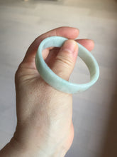 Load image into Gallery viewer, 51mm Certified Type A 100% Natural light purple/white square Jadeite Jade bangle BN98-2703