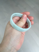 Load image into Gallery viewer, 51mm Certified Type A 100% Natural light purple/white square Jadeite Jade bangle BN98-2703