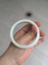 Load image into Gallery viewer, 56mm Certified type A 100% Natural green/yellow Jadeite bangle D122-8933