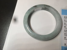 Load image into Gallery viewer, 55 mm Certified type A 100% Natural green/purple/black Jadeite bangle AT97-7557