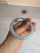 Load image into Gallery viewer, 55 mm Certified type A 100% Natural green/purple/black Jadeite bangle AT97-7557