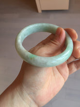 Load image into Gallery viewer, 58.6mm 100% natural type A certified sunny green jadeite jade bangle BL37-0265