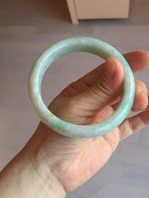 Load image into Gallery viewer, 58.6mm 100% natural type A certified sunny green jadeite jade bangle BL37-0265