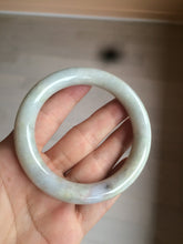 Load image into Gallery viewer, 56.8mm certified 100% natural type A light green/purple/yellow round cut jadeite jade bangle D121-8931