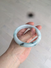 Load image into Gallery viewer, 58mm Certified Type A 100% Natural green/white Jadeite Jade bangle AX79-4354