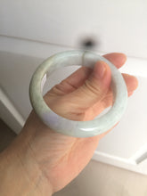Load image into Gallery viewer, 54.8mm certified type A 100% Natural green/yellow/purple(FU LU SHOU) jadeite jade bangle M82-2114