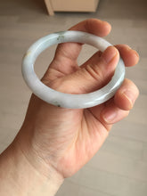 Load image into Gallery viewer, 57.7mm certified Type A 100% Natural green yellow brown white slim Jadeite Jade bangle BS89-6674
