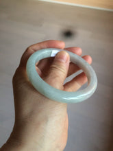 Load image into Gallery viewer, 56.7mm Certified type A 100% Natural green/blue/purple Jadeite Jade bangle L141-9629