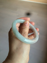 Load image into Gallery viewer, 56.7mm Certified type A 100% Natural green/blue/purple Jadeite Jade bangle L141-9629