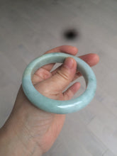 Load image into Gallery viewer, 57.4mm certified type A 100% Natural green/blue/purple jadeite jade bangle M81-2106
