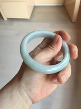 Load image into Gallery viewer, 57.5mm Certified 100% natural Type A light green white jadeite jade bangle B116-5269