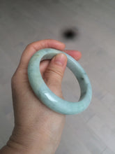 Load image into Gallery viewer, 57.4mm certified type A 100% Natural green/blue/purple jadeite jade bangle M81-2106