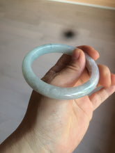 Load image into Gallery viewer, 56.7mm Certified type A 100% Natural green/blue/purple Jadeite Jade bangle L141-9629