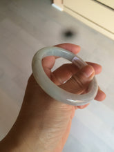 Load image into Gallery viewer, 56.7mm Certified type A 100% Natural green/blue/purple Jadeite Jade bangle L141-9629