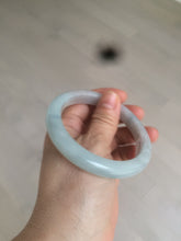 Load image into Gallery viewer, 56.7mm Certified type A 100% Natural green/blue/purple Jadeite Jade bangle L141-9629
