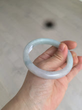 Load image into Gallery viewer, 56.7mm Certified type A 100% Natural green/blue/purple Jadeite Jade bangle L141-9629