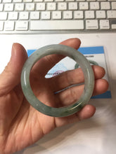 Load image into Gallery viewer, 52.3mm Certified Type A 100% Natural light green white Jadeite bangle PB290-3360