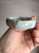 Load image into Gallery viewer, AllaboutjadeCanada.com only 56mm certified 100% natural Type A sunny green purple brown black jadeite jade bangle AZ175-0511 add on item