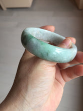 Load image into Gallery viewer, AllaboutjadeCanada.com only 56mm certified 100% natural Type A sunny green purple brown black jadeite jade bangle AZ175-0511 add on item