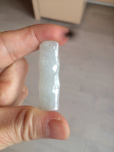 Load image into Gallery viewer, 100% Natural type A green/white/purple Jadeite Jade bamboo pendant group AC81