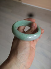 Load image into Gallery viewer, 50mm Certified Type A 100% Natural sunny green/purple tropical beach Jadeite Jade bangle D109-7738