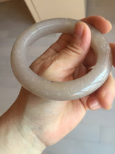 Load image into Gallery viewer, 56mm 100% natural light purple/pale pink/beige with flying snow Quartzite (Shetaicui jade) bangle SY76