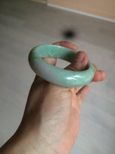 Load image into Gallery viewer, 50mm Certified Type A 100% Natural sunny green/purple tropical beach Jadeite Jade bangle D109-7738