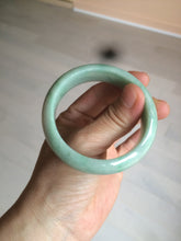 Load image into Gallery viewer, 50mm Certified Type A 100% Natural sunny green/purple tropical beach Jadeite Jade bangle D109-7738
