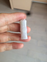Load image into Gallery viewer, 100% Natural type A green/white/purple Jadeite Jade bamboo pendant group AC81