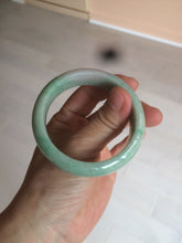 Load image into Gallery viewer, 50mm Certified Type A 100% Natural sunny green/purple tropical beach Jadeite Jade bangle D109-7738