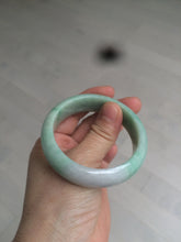 Load image into Gallery viewer, 50mm Certified Type A 100% Natural sunny green/purple tropical beach Jadeite Jade bangle D109-7738