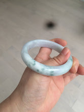 Load image into Gallery viewer, 56.2mm certified Type A 100% Natural green/purple/white Jadeite Jade bangle AY74-5914