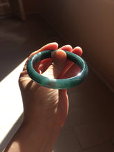 Load image into Gallery viewer, 58.9mm Certified Type A 100% Natural dark green/blue/gray/black Guatemala Jadeite bangle PJ134-1481