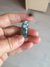 Load image into Gallery viewer, 100% Natural type A green/white/purple Jadeite Jade bamboo pendant group AC81
