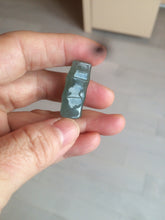 Load image into Gallery viewer, 100% Natural type A green/white/purple Jadeite Jade bamboo pendant group AC81