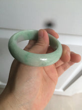 Load image into Gallery viewer, 50mm Certified Type A 100% Natural sunny green/purple tropical beach Jadeite Jade bangle D109-7738