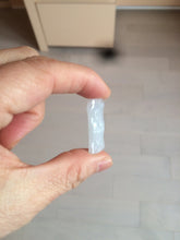 Load image into Gallery viewer, 100% Natural type A green/white/purple Jadeite Jade bamboo pendant group AC81