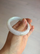 Load image into Gallery viewer, 51.5mm certified 100% natural type A icy watery light green/purple jadeite jade bangle BQ1-8154
