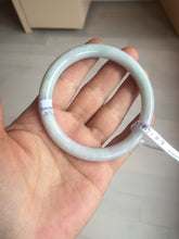 Load image into Gallery viewer, 58.5mm certified 100% natural type A light green/white/purple round cut jadeite jade bangle PC33-2675